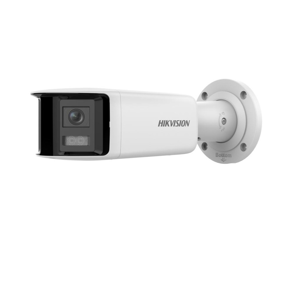 CAMARA TUBO IP 4MP EXTERIOR PANORAMICA C/AUDIO Y ALARMA