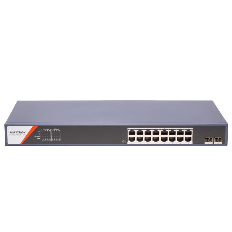 SMART SWITCH ADMINIS 16 POE ALL 1000M (1G) + 2 UP SFP (1G) - PROYECTOS